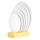 13126 DISC ALB PENTRU TORT DIN CARTON PLASTIFICAT D28cm